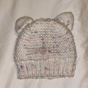 GAP child hat with cat face and ears